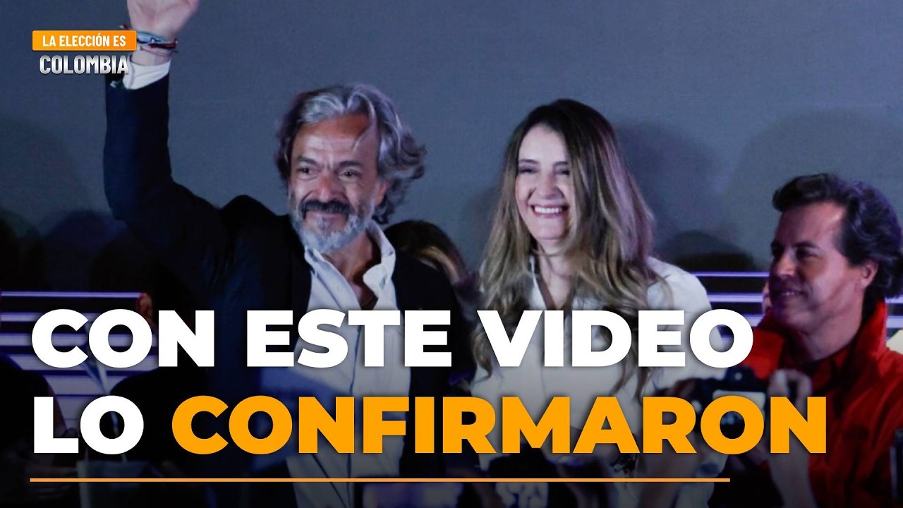 Paloma Valencia confirmó a Juan Daniel Oviedo como su fórmula vicepresidencial