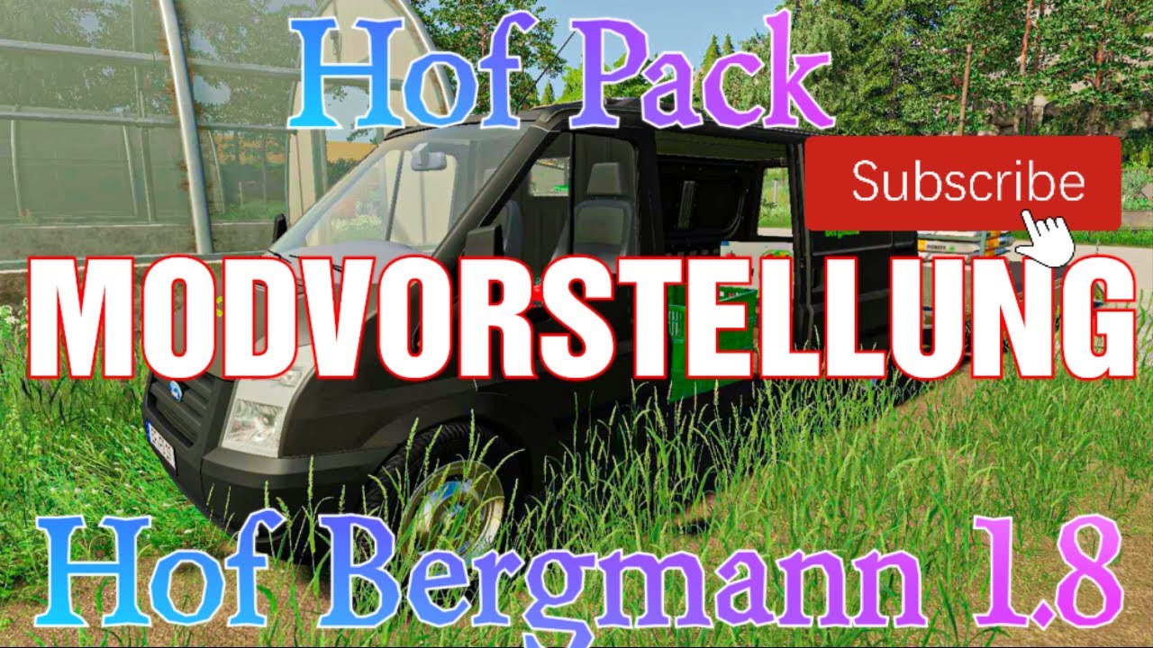 Ls19 / Modvorstellung auf der Hof Bermann 1.0.0.8 Beta /// LSFM HOF PACK