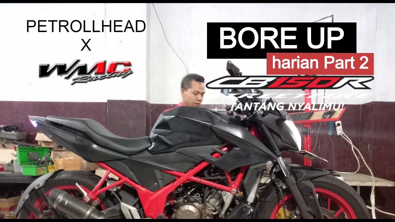 Dyno test Bore up CB150R spek harian karya WMC Racing (Part 2)