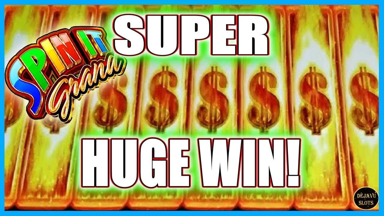 SUPER HUGE WIN! SPIN IT GRAND SLOT MACHINE