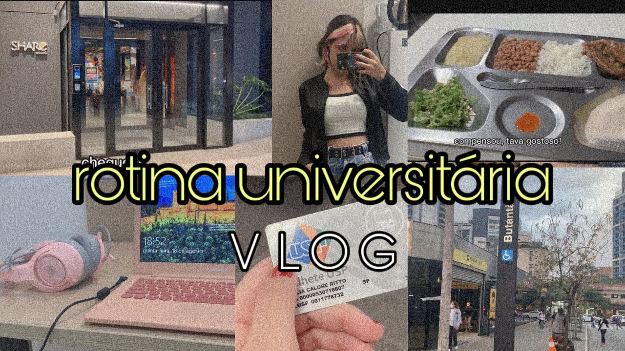 UMA NOITE DE AULA NA USP | rotina universitária + bandejão + novo semestre em RI