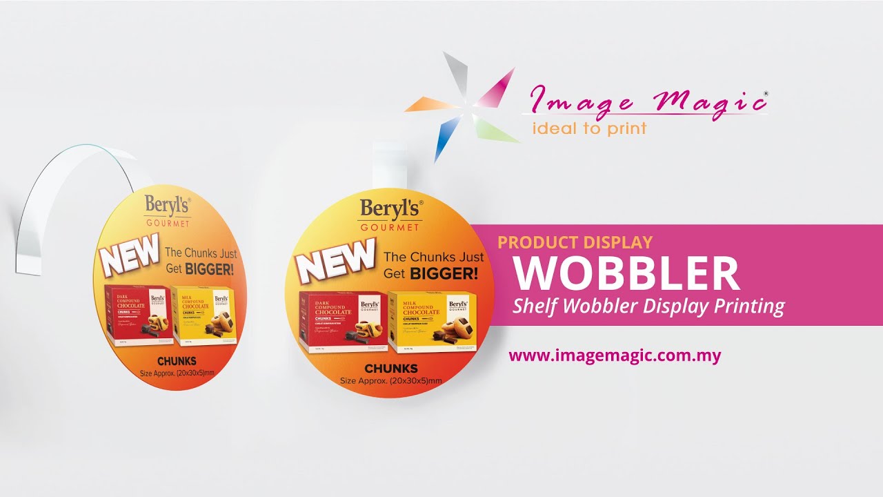 Wobbler - Shelf Wobbler Display Printing