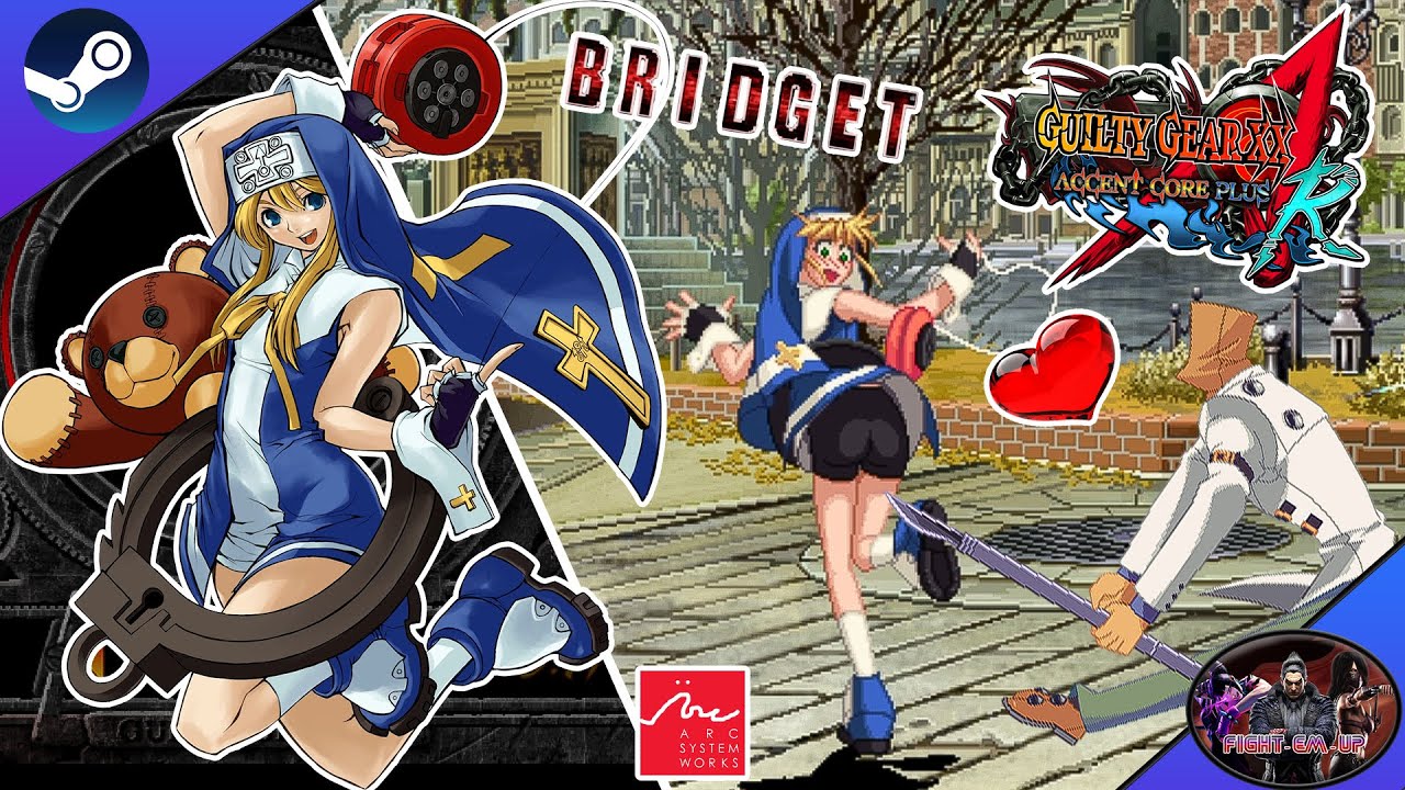 Guilty Gear XX : Accent Core Plus R - Bridget Story Mode Playthrough [Maniac] (Steam) (Longplay)