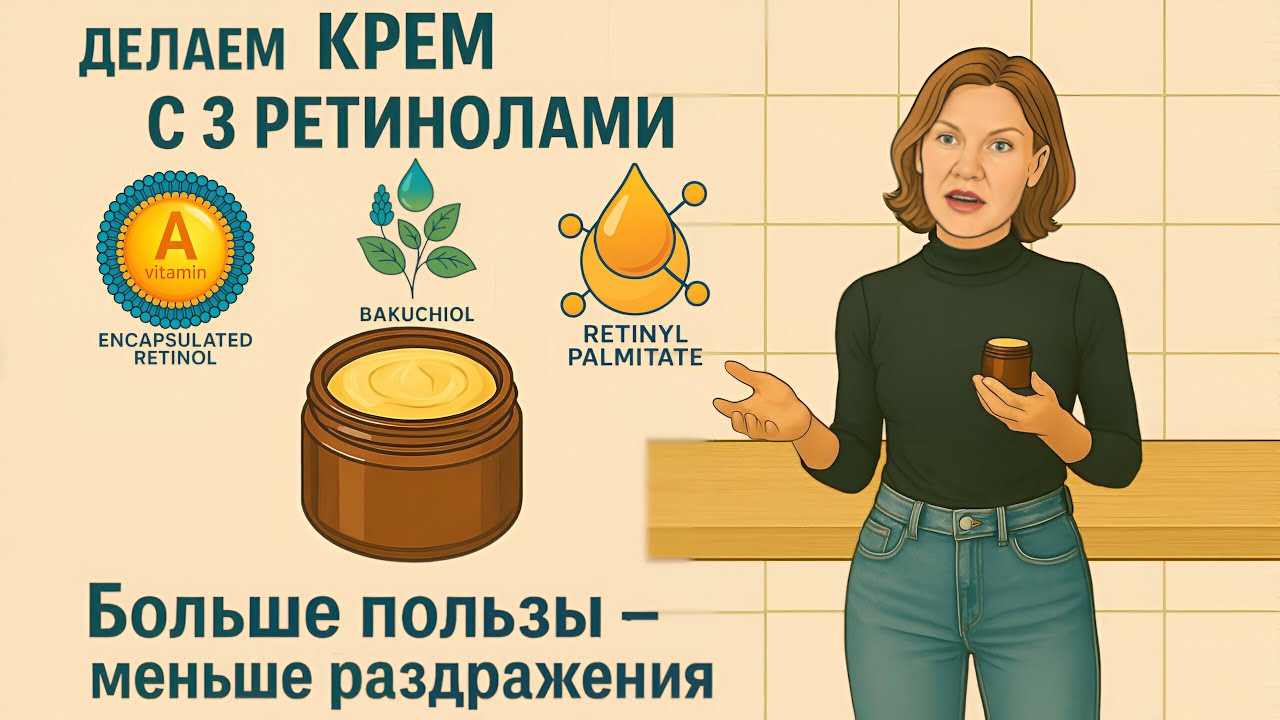 Ретинол-Крем с тремя видами ретинола