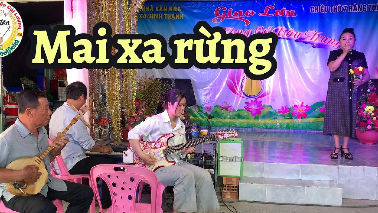 Giao lưu câu lạc bộ Vĩnh Hưng - Tân cổ Mai xa rừng - Cẩm Tiên Guitar & Ông Ngoại Sến