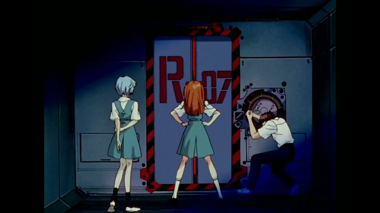 Shinji cranked Asuka's mother