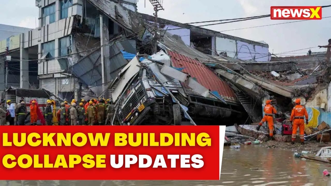 Eight Dead in Lucknow Building Collapse; 28 Injured, Rescue Ongoing | NewsX