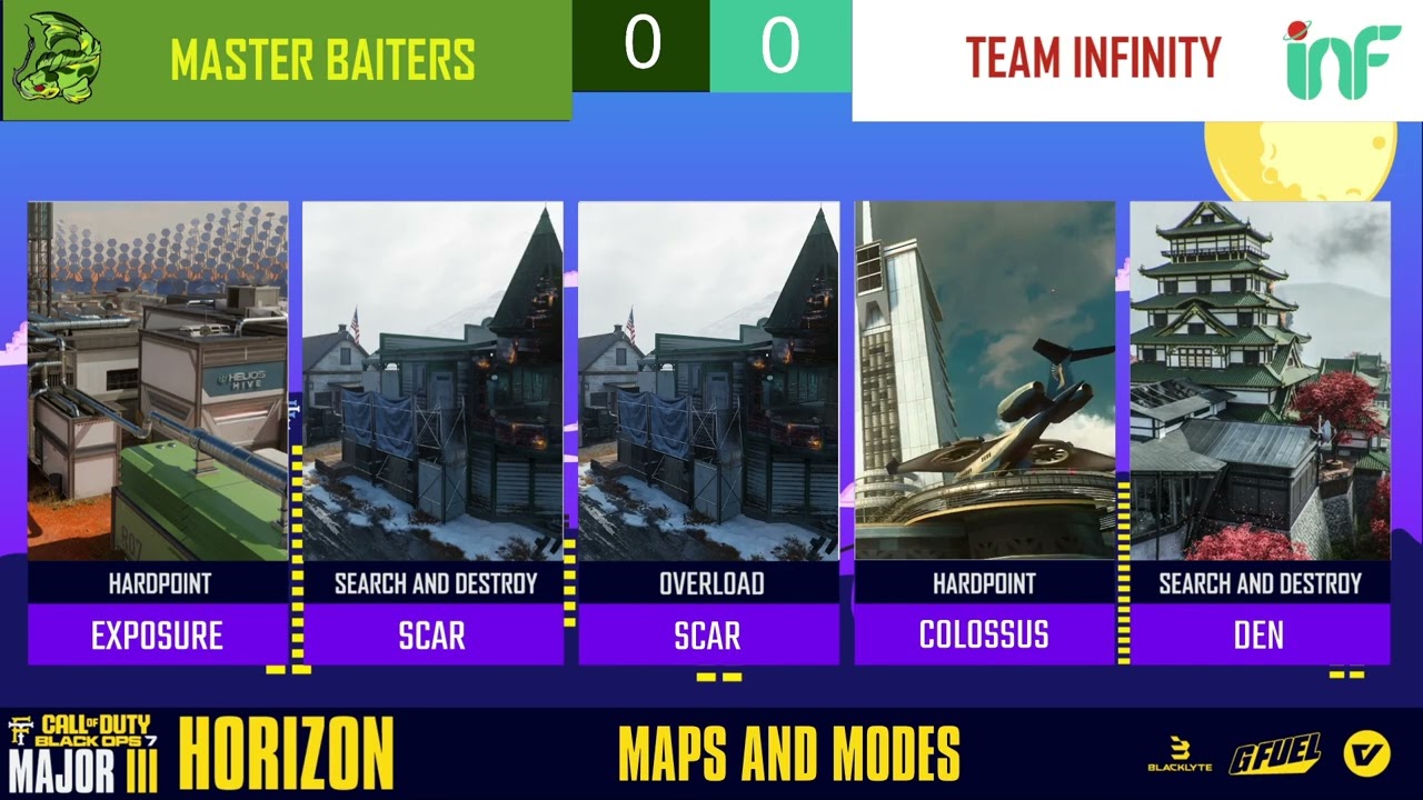 Legacy Major 3 Pool: Team Infinity vs Master Baiters