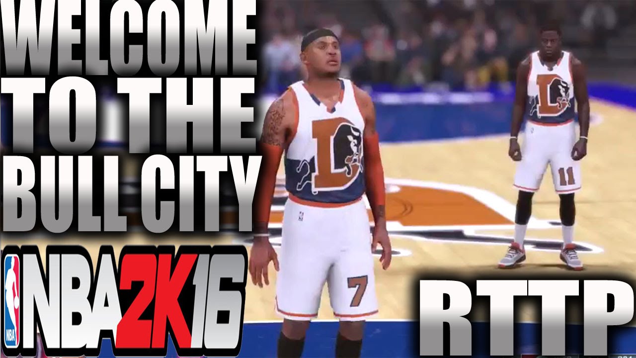 NBA 2K16 - MYTEAM RTTP - WELCOME TO THE BULL CITY - ONLINE RANKED MATCH
