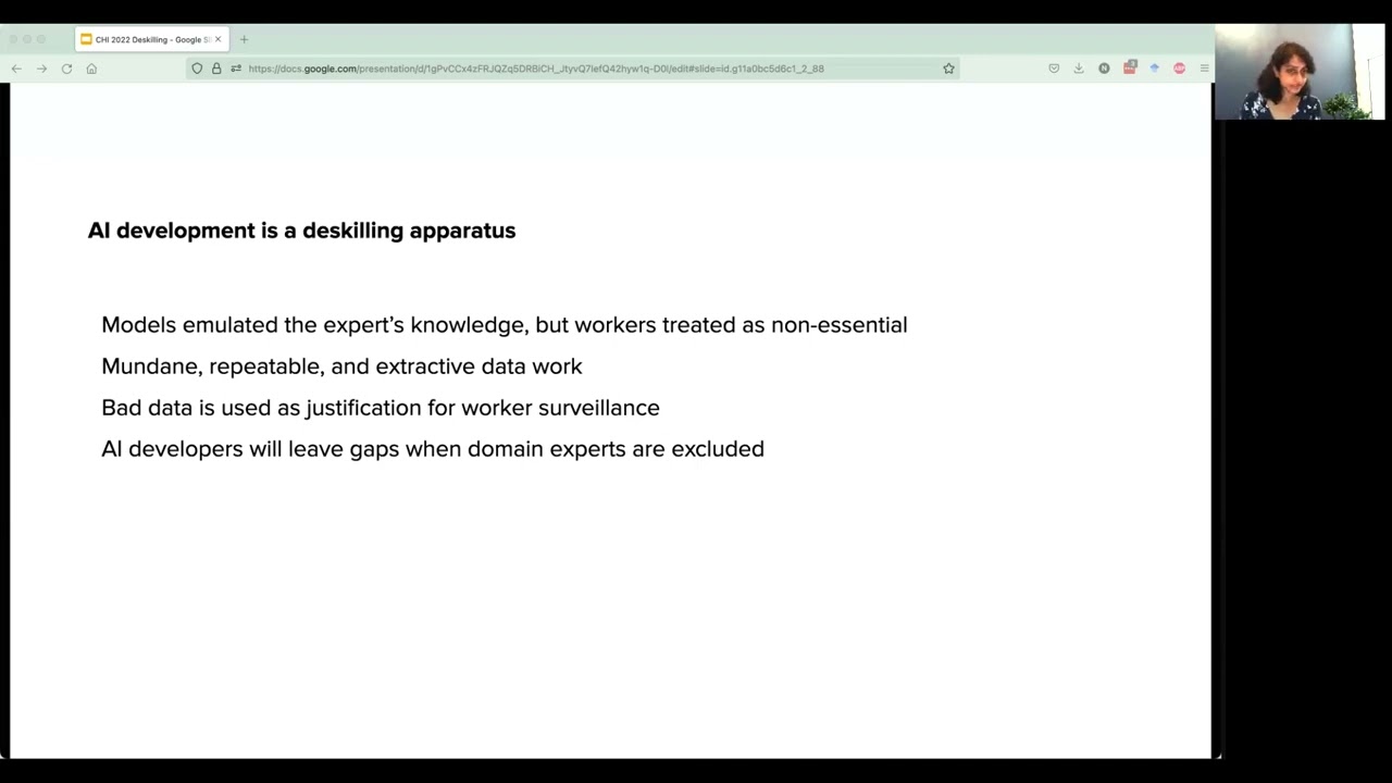 The Deskilling of Domain Expertise in AI Development