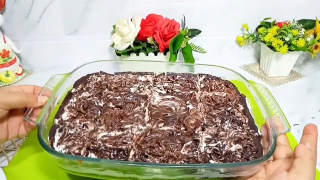 وصفة حلويات بدون فرن وبدون بيض والطعم رهيب 😋👌# حلويات -من -ايد -هويدا 💥💯💯
