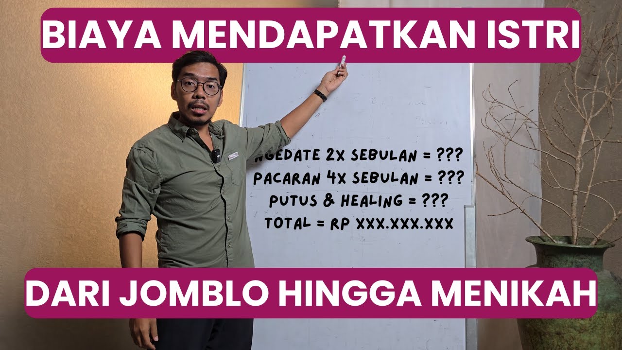 Pacaran tuh mahal ya, ini biaya yang harus dikeluarkan untuk mendapatkan istri