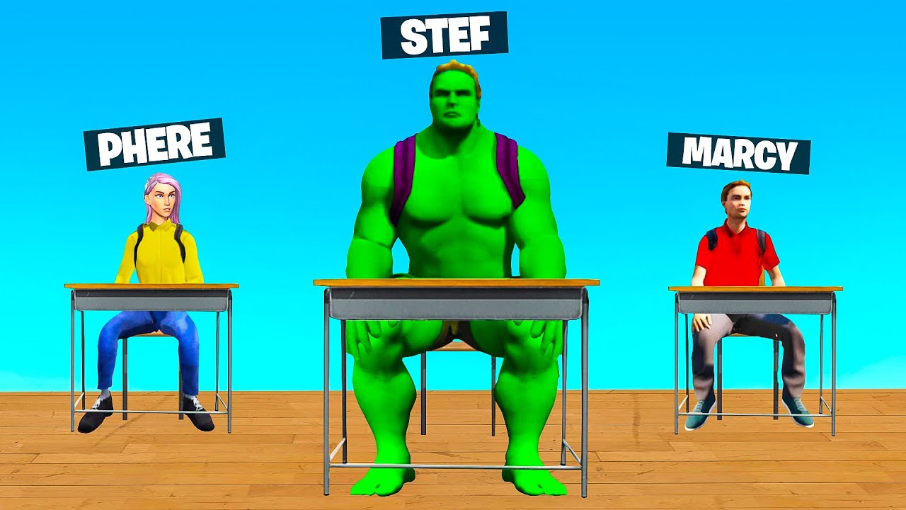 DIVENTO HULK E DISTRUGGO LA SCUOLA! - BAD GUYS AT SCHOOL
