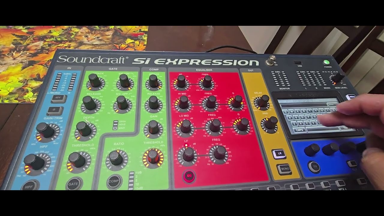 How to Replace SD card on SoundCraft Mixer