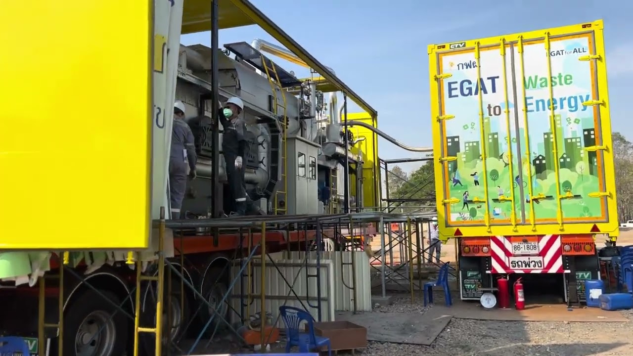 Mobile Waste Incinerator Power Plant