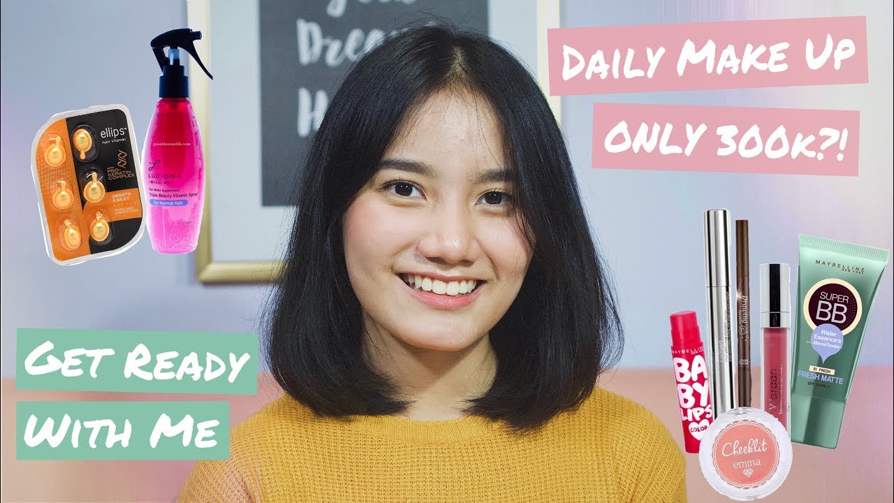 Get Ready With Me | Hair & Daily Make Up | Jesica Ceren