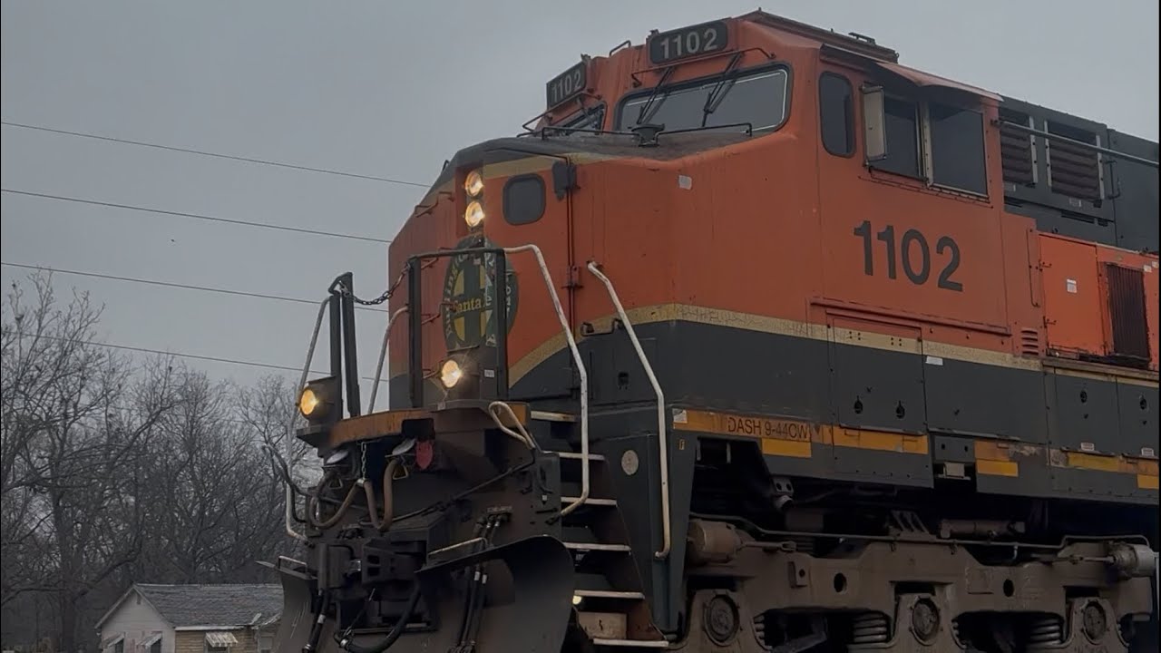 Vinita, Oklahoma railfanning 13/12/25