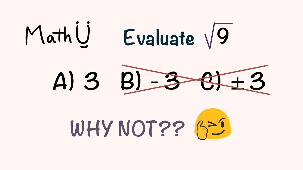 The Plus and Minus of Square Roots