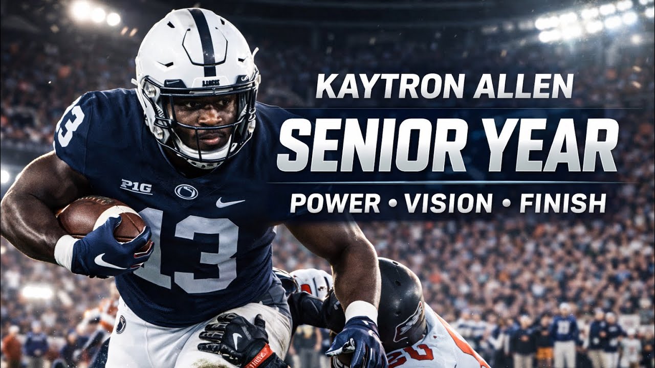 Kaytron Allen Senior Year Highlights | Penn State RB