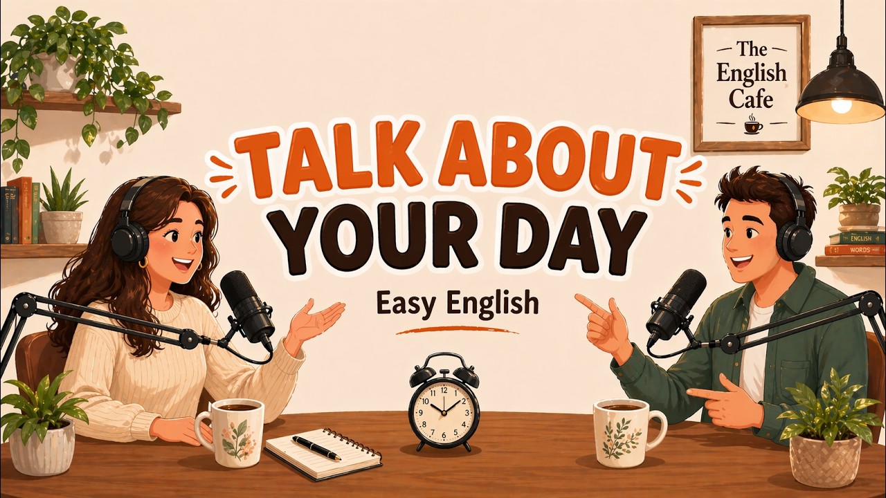 Daily Routine | Talk About Your Day | A1 English | English Podcast