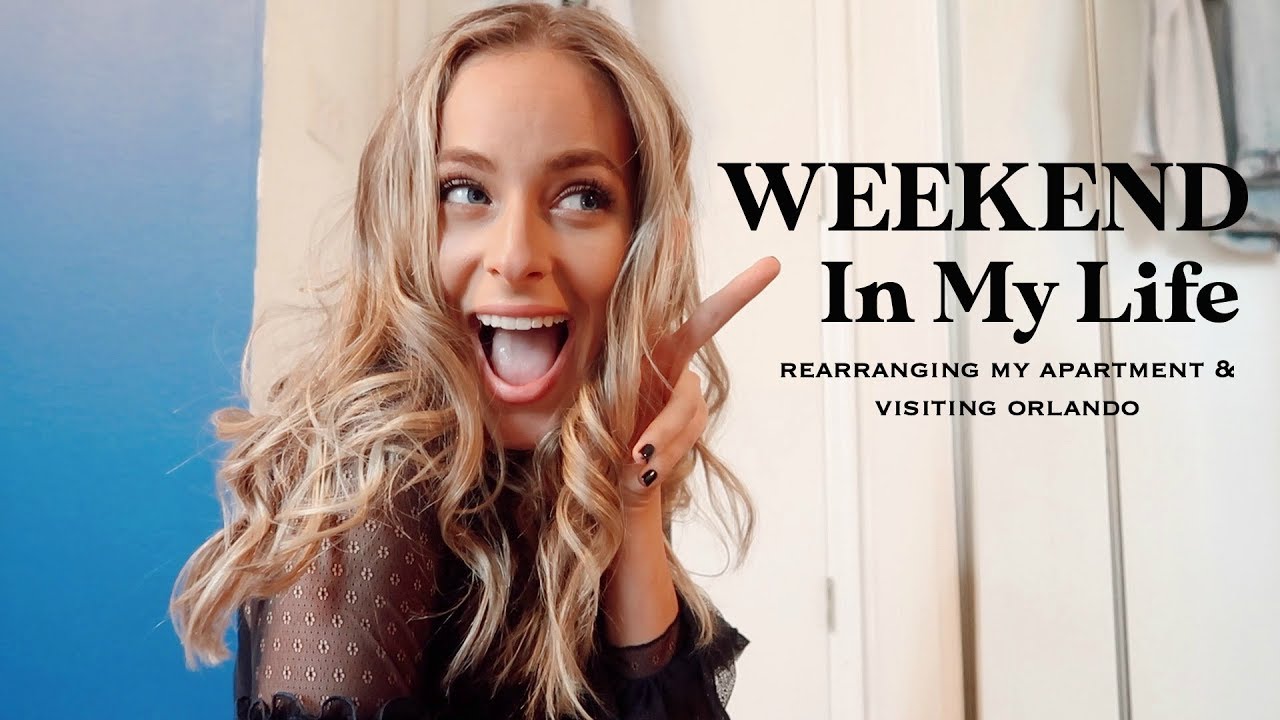 Weekend In My Life | rearranging my apartment for a Christmas tree, weddings, & road trips