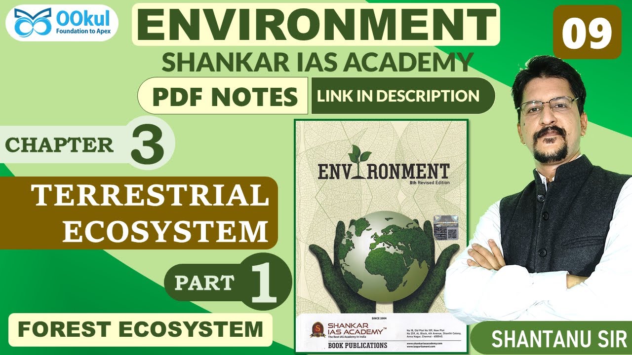 Environment | Shankar IAS | Terrestrial Ecosystem | Chapter 3(1) | UPSC/PCS/SSC Exams | OOkul