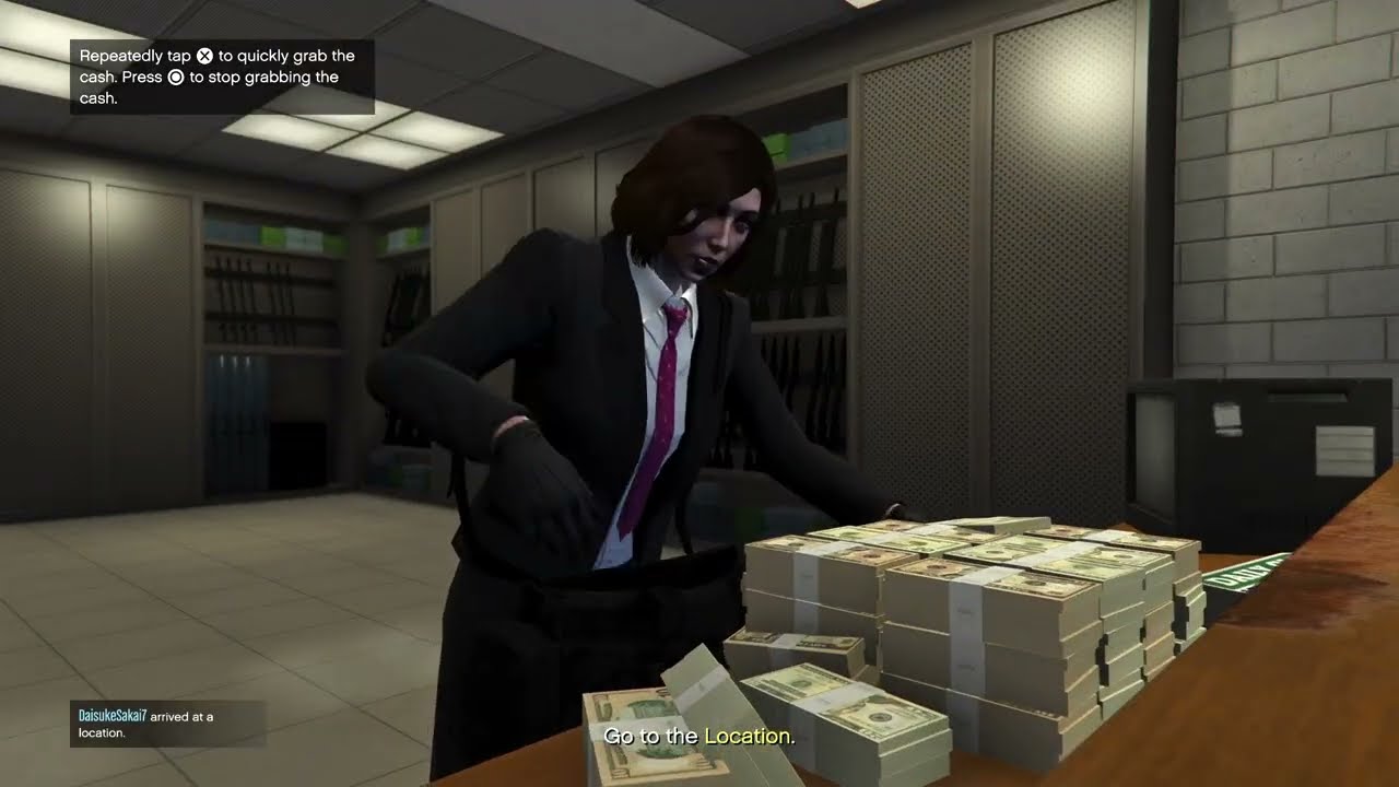 Grand Theft Auto V Police Raid Robbery Fail