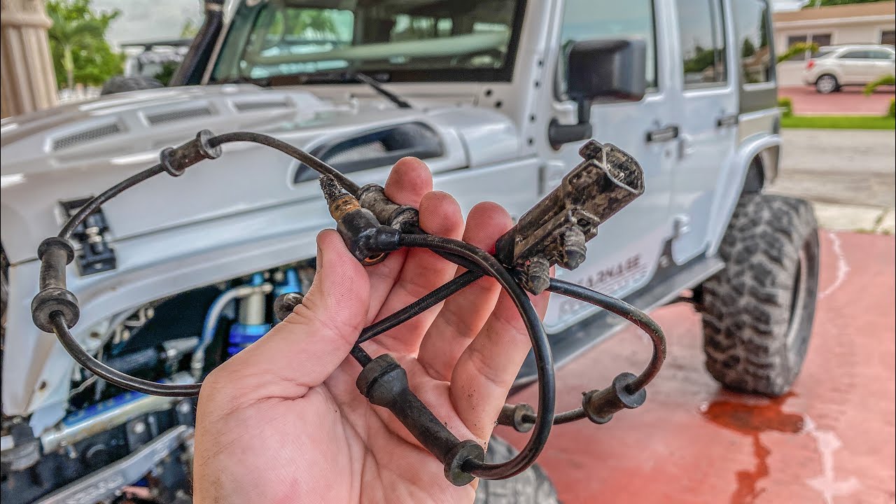Como Cambiar Sensor de Velocidad ABS Delantero en Jeep Wrangler JK | Hoy Saludo a todos Ustedes