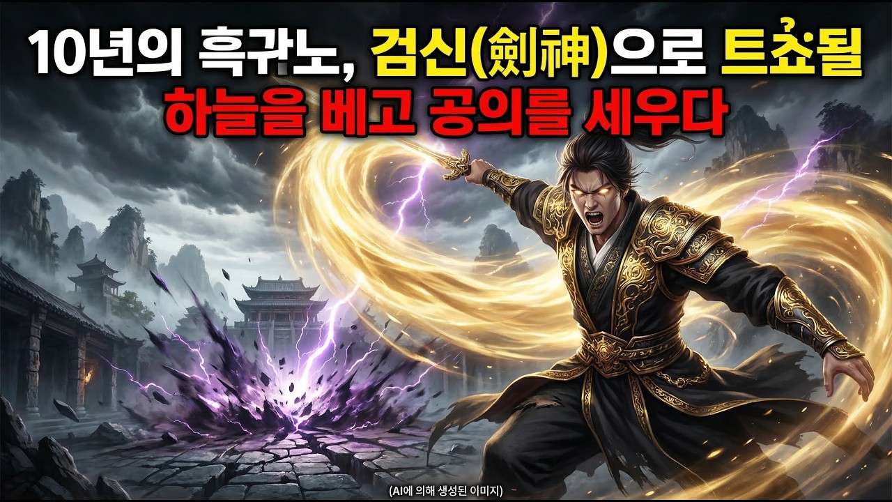 반도라는 누명을 쓰고 10년 동안 흑옥에서 고초를 겪은 소년이 검신의 전승을 받아 하늘을 가르고 정의를 되찾다. #복수 #먼치킨 #각성 #사이다