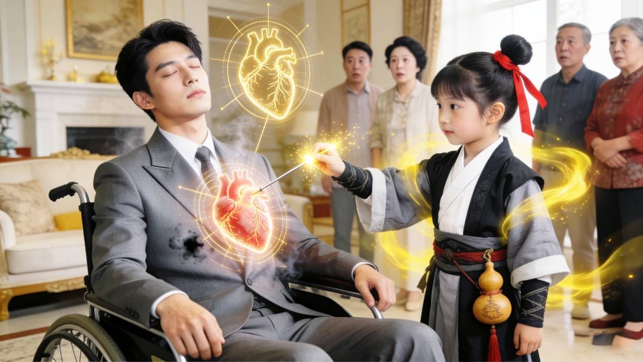 Girl Chooses The CEO As Her Dad—Heals His Disability & Brings Him Fortune! Now, She's His Princess!