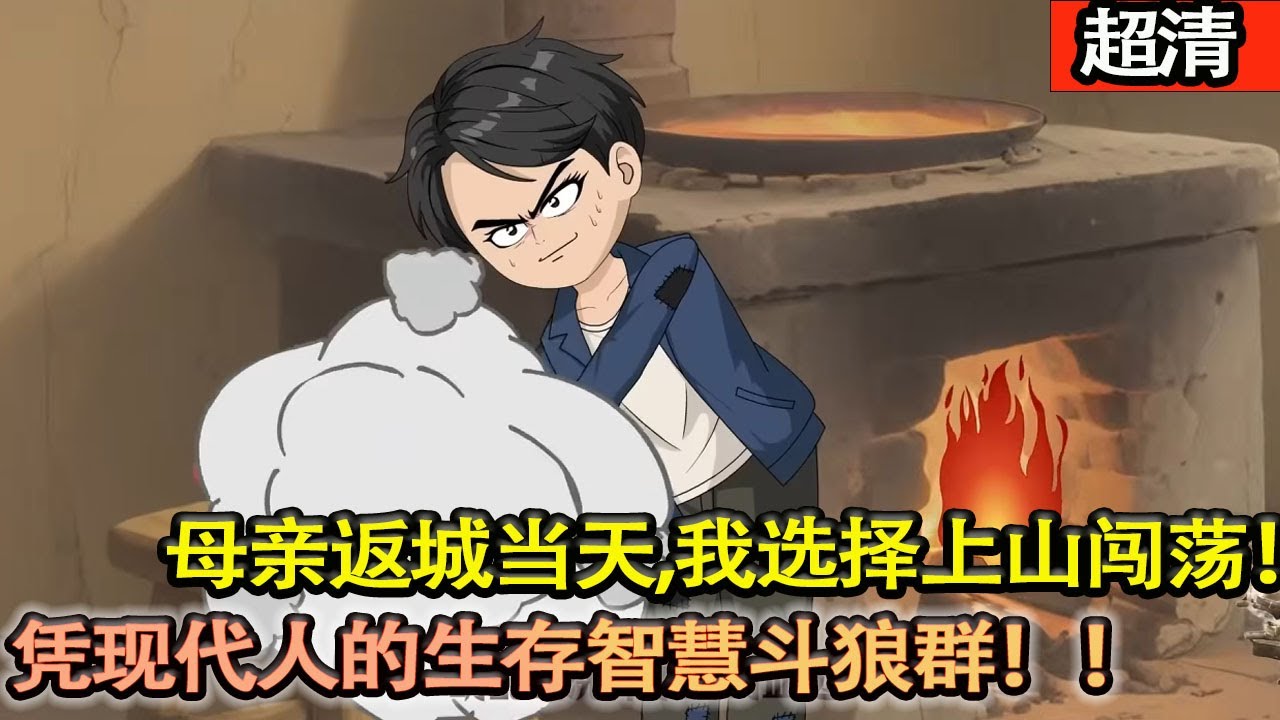沙雕動畫【魂穿七十年代，親生母親的拋棄，早死的父親，麵對貧苦的爺爺奶奶，別人斷言他活不過三天！他憑現代人的生存智慧鬥狼群！藉黃皮子送的野山參賺得第一桶金！他誓要活出一番天！】#乖仔动画