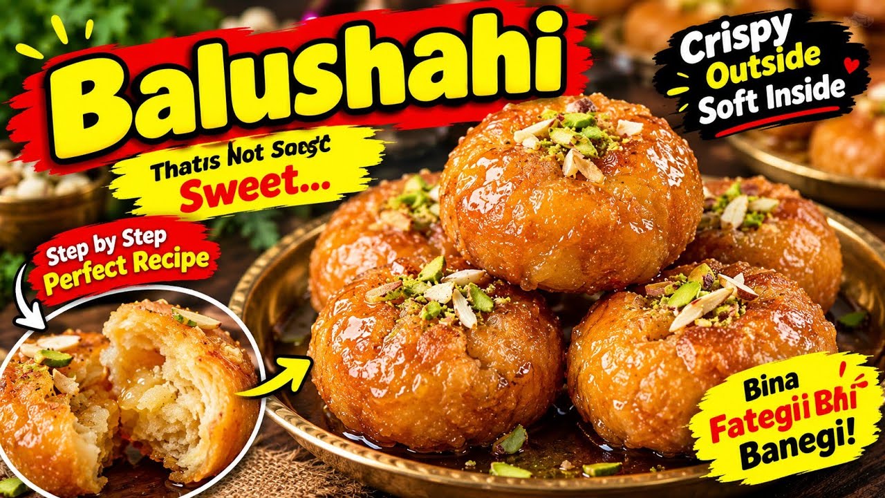 Melt-in-Mouth Balushahi/Traditional Diwali sweet Recipe That Wins Every Heart/Dr jagritiraj