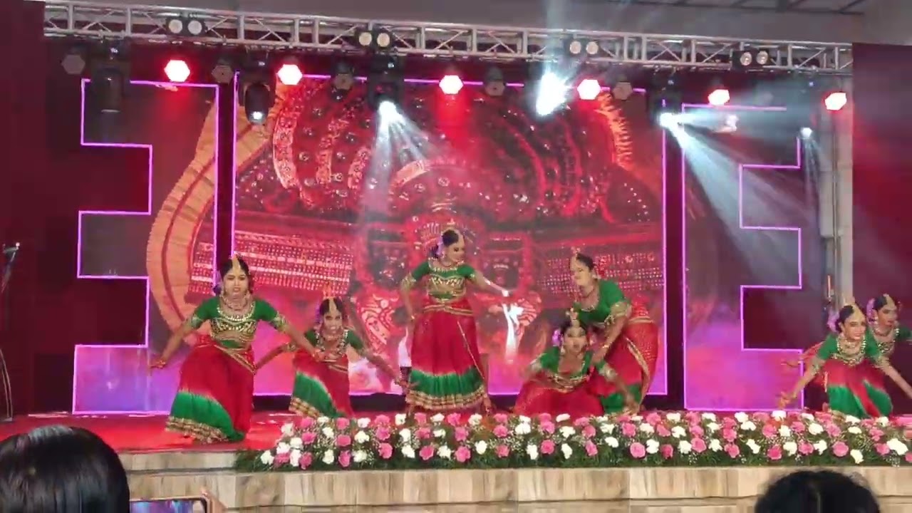 Neeliyar Bhagavati.. Our kids.. Once again..For school annual day.. IJEMS.. 