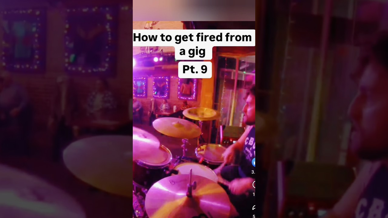 This is what happens when you hire a drummer who is also a comedian. #music #comedyshorts #funny