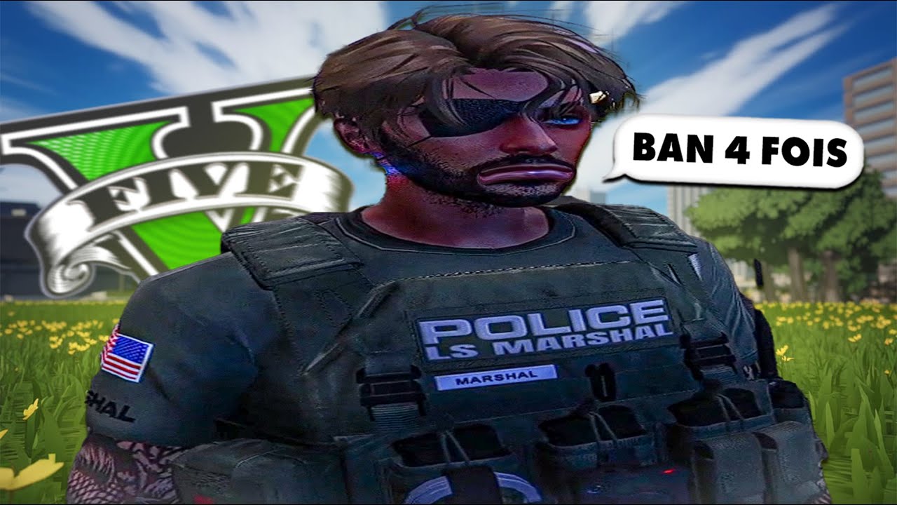 BANNIR 4 FOIS LE PIRE JOUEUR DE FIVEM ⛔ (troll gta rp)