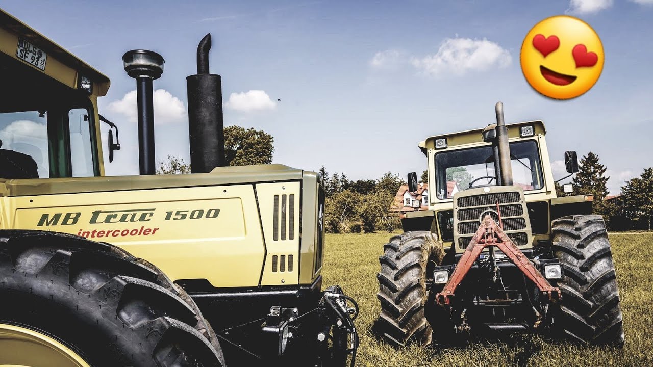 D&uuml;rfen wir MB-Trac 1500 intercooler testen? EHR, Drehsitz + Vergleich mit 1500 original