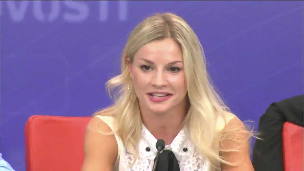 Riccardo Cocchi & Yulia Zagoruychenko - Press Conference in Russia