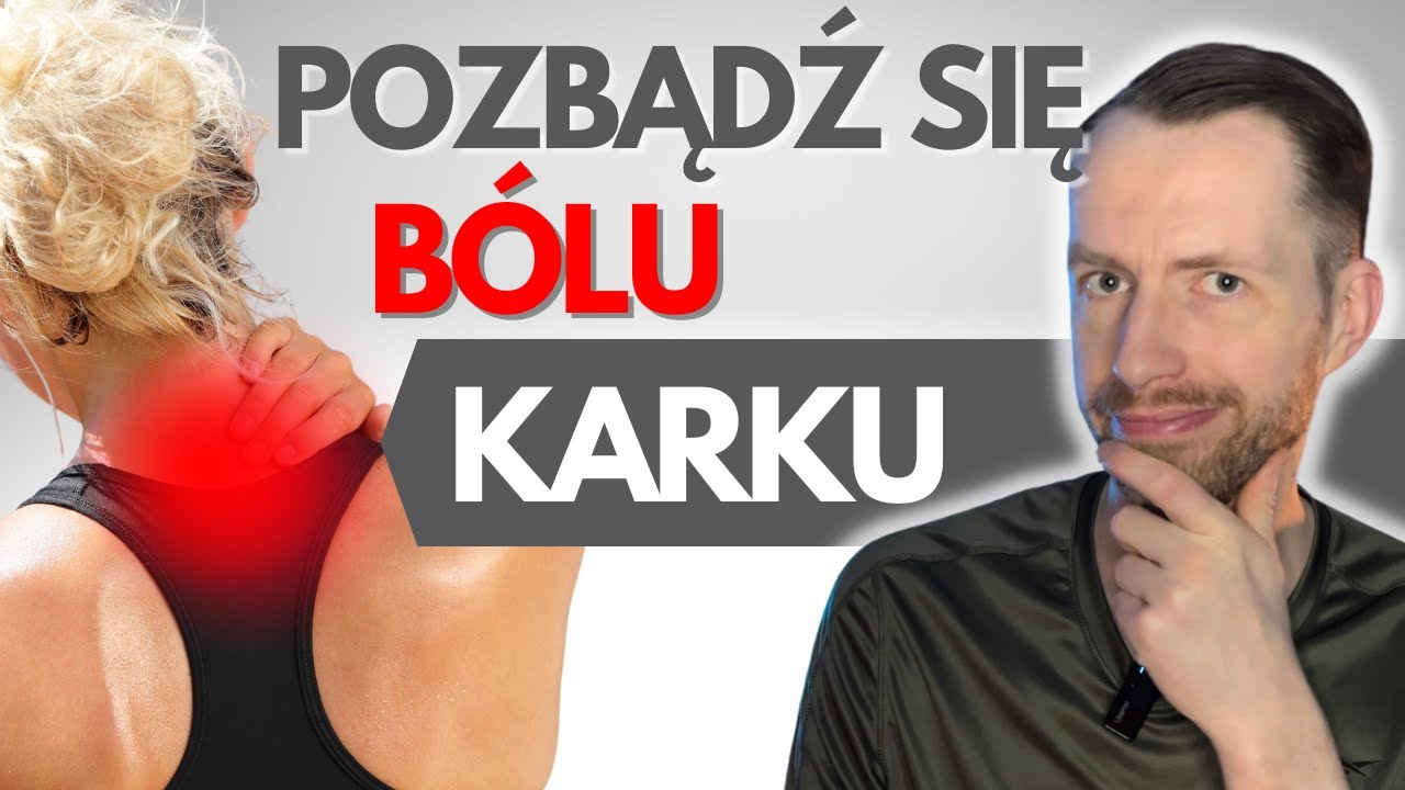 Ból SZYI! - co na ból KARKU i MIĘDZY ŁOPATKAMI i popraw POSTAWĘ CIAŁA - ĆWICZENIA
