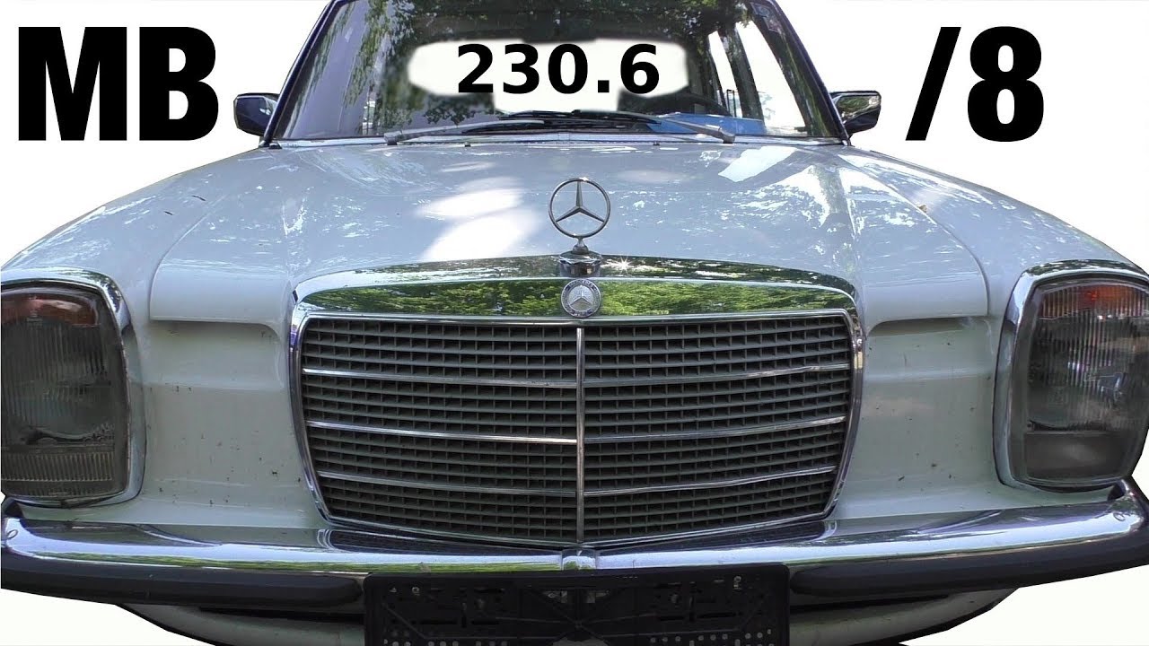Mercedes-Benz /8 230.6 W114 - 50 Jahre 50 years 1968 - 2018 Strich8