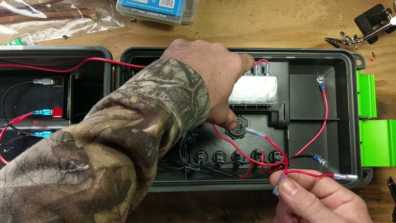 How to build a 12v portable power box