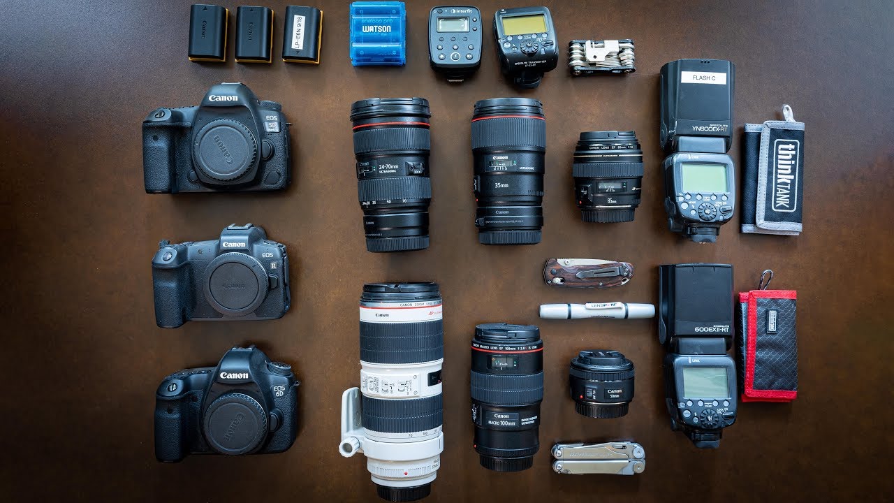 Whats in my Camera Bag - 2019