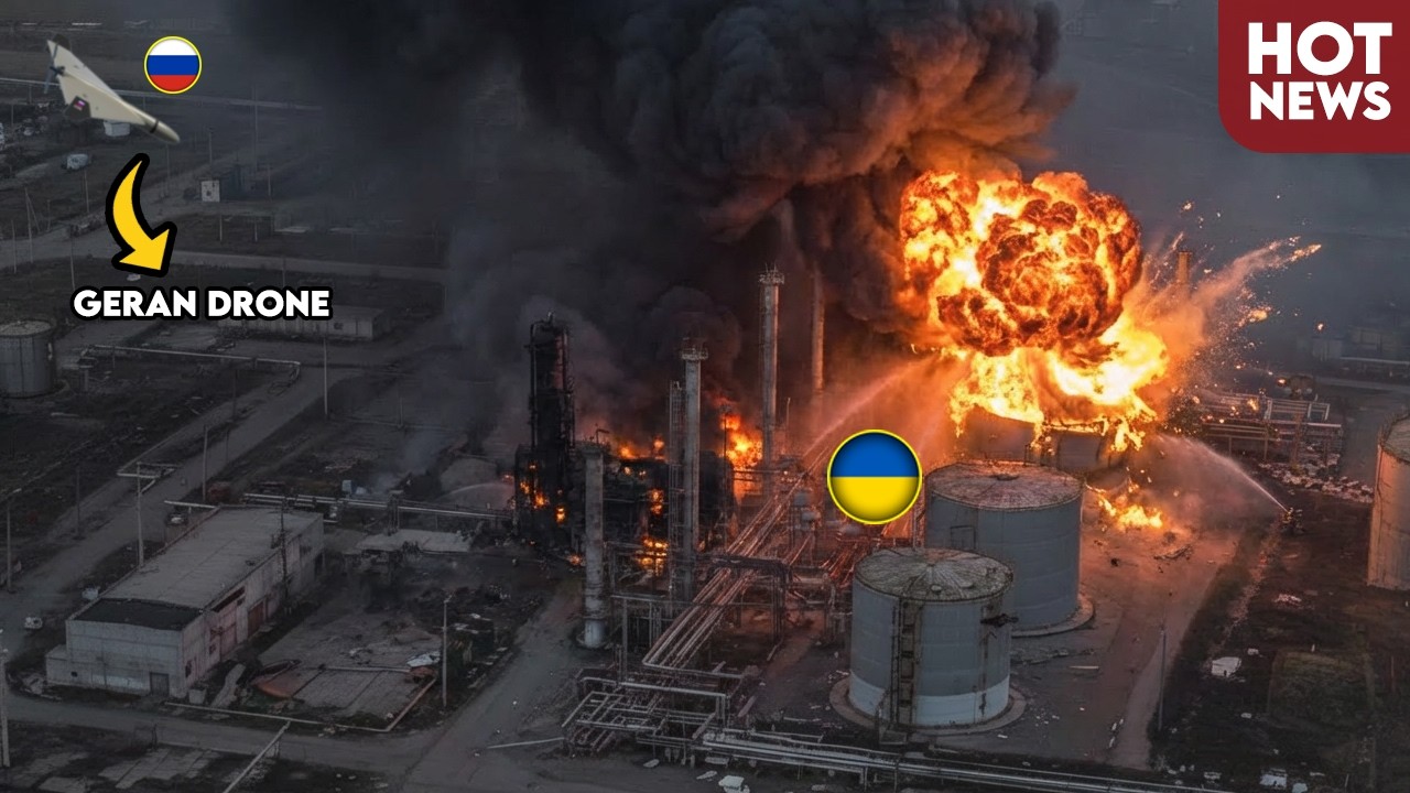 Russia Launches Multi-Target Strike on Gas Plant and Fuel Depot  — Then This Happened