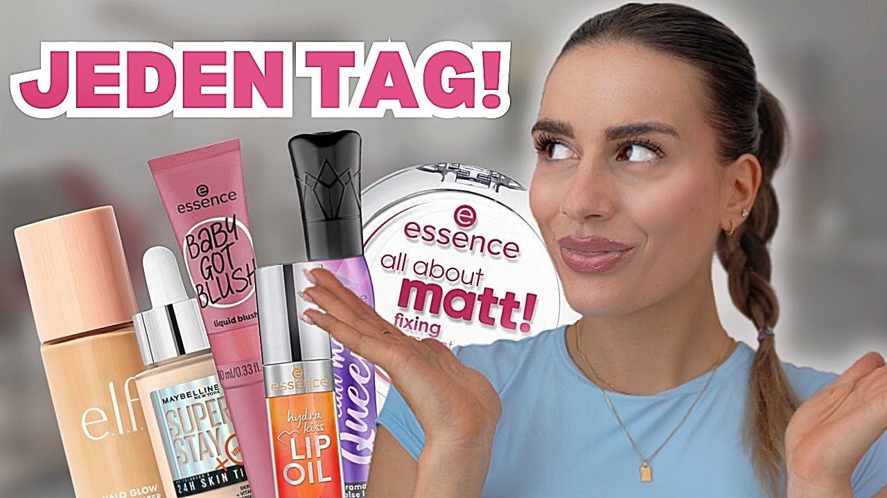 Drogerie Favoriten 2025: So schminke ich mich JEDEN Tag! (Anf&auml;nger Makeup Tutorial)