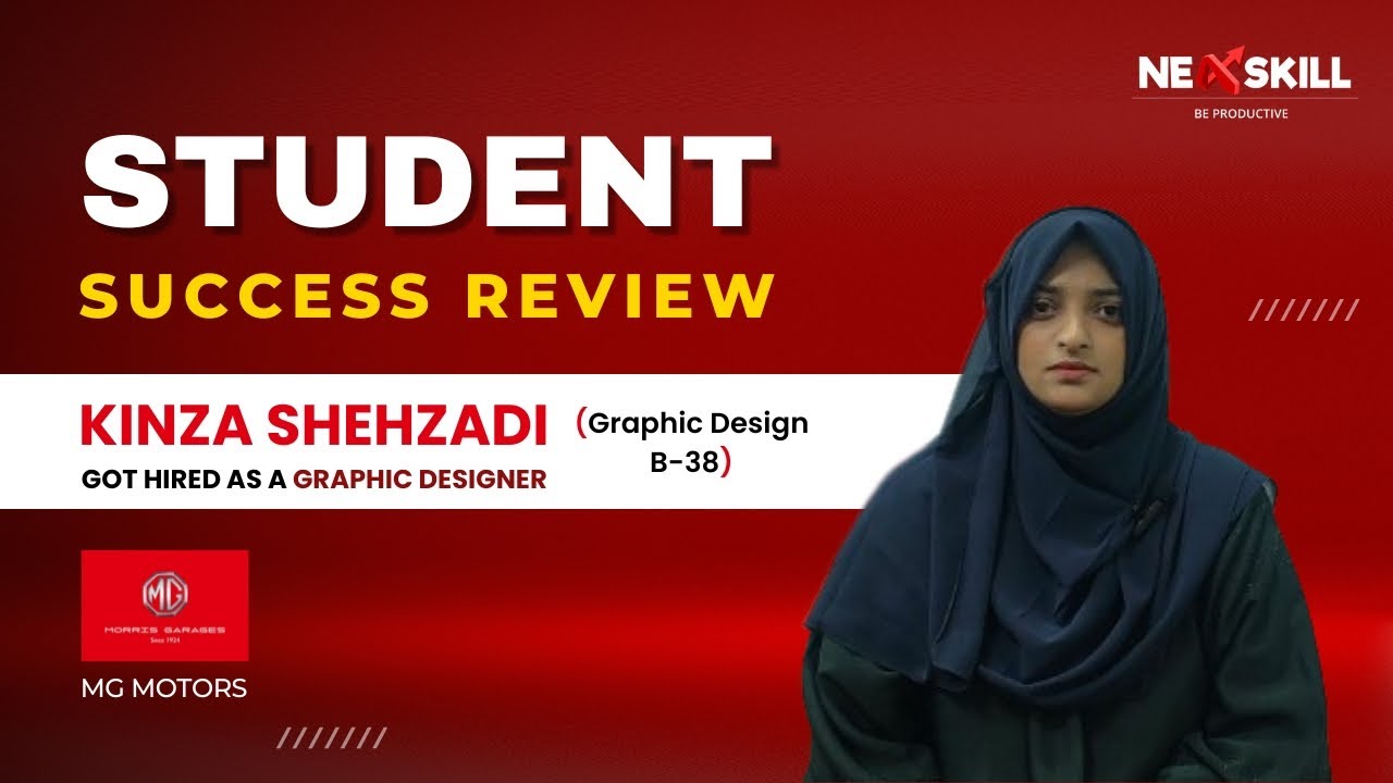 𝐒𝐮𝐜𝐜𝐞𝐬𝐬 𝐒𝐭𝐨𝐫𝐲! 𝐇𝐢𝐫𝐞𝐝 𝐛𝐲 𝐌𝐆 𝐌𝐨𝐭𝐨𝐫𝐬 | 𝐆𝐫𝐚𝐩𝐡𝐢𝐜 𝐃𝐞𝐬𝐢𝐠𝐧 𝐂𝐨𝐮𝐫𝐬𝐞 𝐒𝐭𝐮𝐝𝐞𝐧𝐭