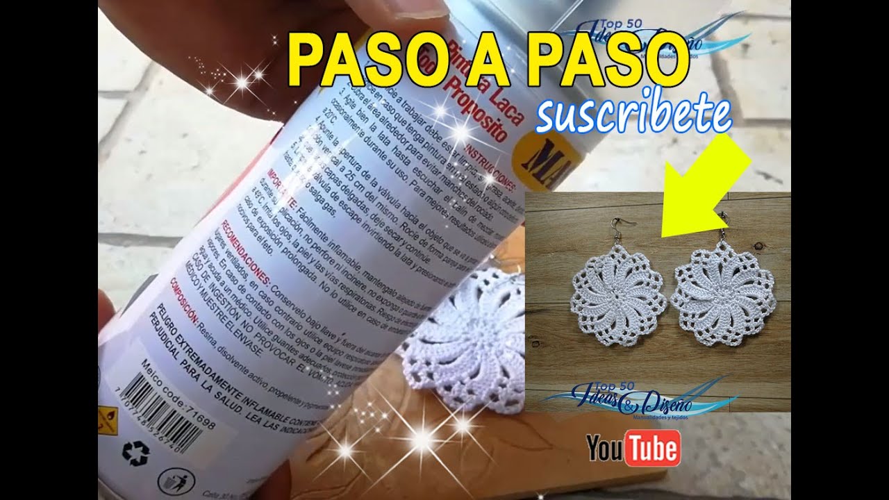 Endurecimos Aretes con Laca transparente!!! mira como nos fue!!!