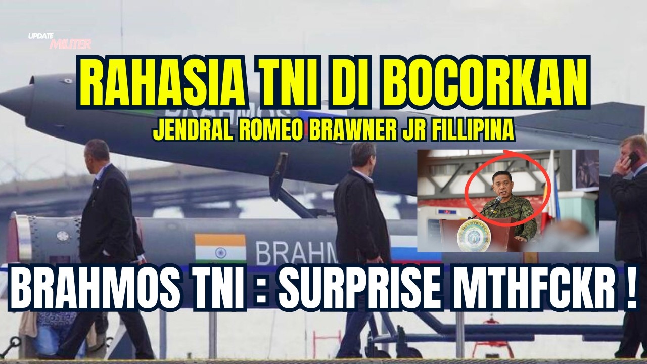 Rahasia Indonesia Bocor! Jenderal Filipina Tiba Tiba Spill BrahMos