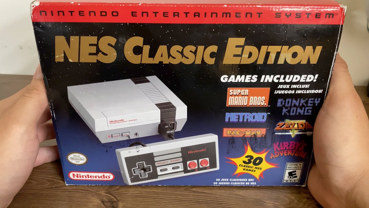 Unboxing de Nintendo Entertainment System Classic Edition