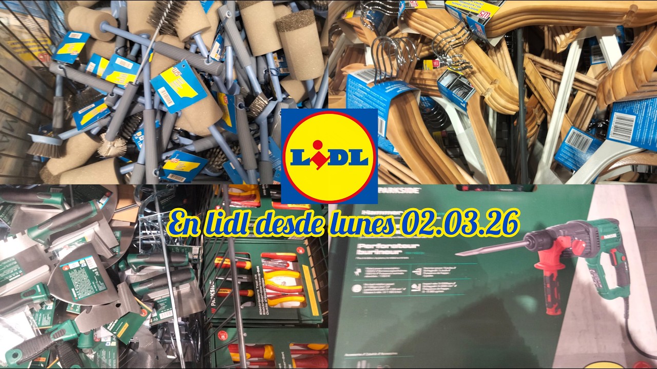 EN LIDL DESDE LUNES 02 MARZO #lidl #lidlbazar #silvercrest #lidloferta