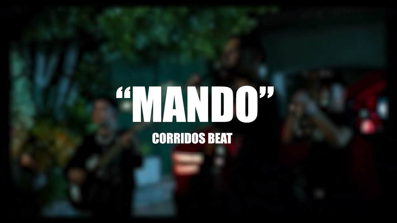 CORRIDO BELICO BEAT | CLAVE ESPECIAL - "MANDO" [FREE]