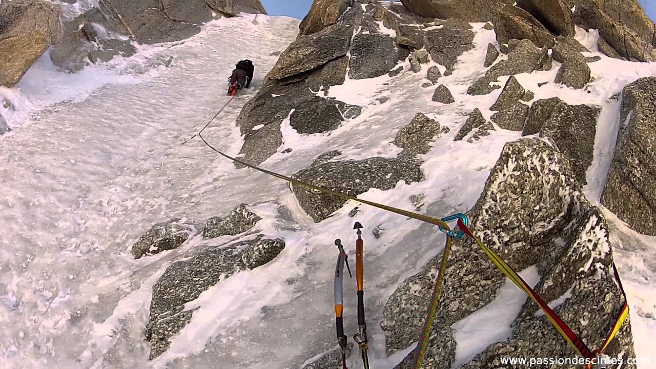 Goulotte Chéré - Mont blanc du tacul - Massif du mont blanc